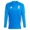 Maillot à Manches Longues Italie Domicile Euro 2024 Pour Homme